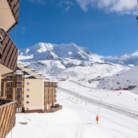 Renove Pour 4 Pers. Avec Balcon Et Cuisine Equipee A * Val Thorens